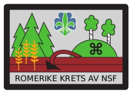 Romerike krets merke - NY VERSJON Romerike krets merke - NY VERSJON