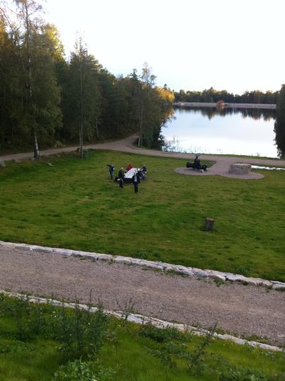Utsikt over andre dam Utsikt over andre dam
